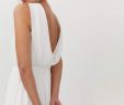Midi Wedding Dresses Elegant asos Edition Halter Midi Wedding Dress with V Back Halter