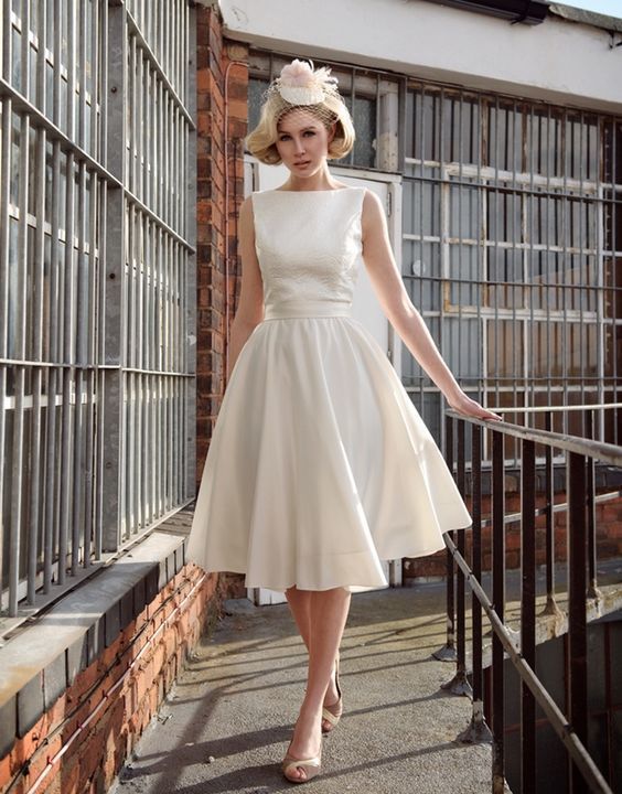 Midi Wedding Dresses Inspirational Vintage Midi Prom Dresses White Prom Dress