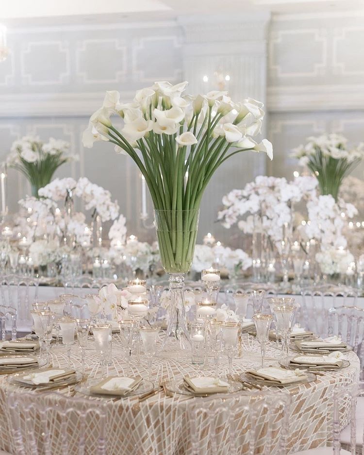 Modern Bride Magazine Fresh Amazing Modern Centerpieces Designed with Calla Lilies and
