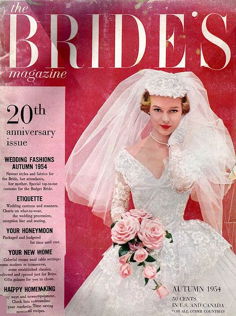 Modern Bride Magazine Fresh the Bride S Magazine Autumn 1954