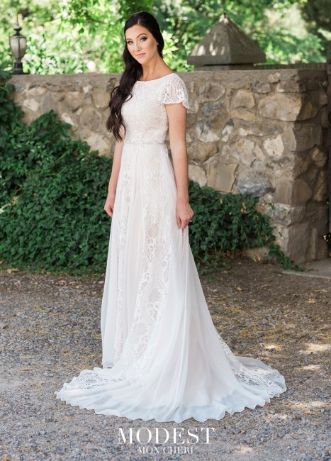 Modest Lace Wedding Dresses Awesome Modest Bridal by Mon Cheri Tr Dress Madamebridal