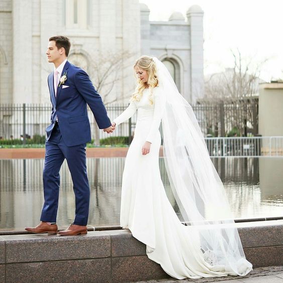 Modest Wedding Dresses Utah Elegant é¿è¢å©çº±ç¤¼æ Weddingdress