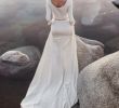 Modest Wedding Dresses with Sleeves Beautiful Long Sleeves Modest Wedding Dresses 2017 Beaded Belt Jersey Beach Bridal Gowns Sleeves Custom Made Cheap Wedding Gowns Mature Bride New Mermaid
