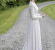 Modest Wedding Dresses with Sleeves Elegant Raina Sparkly Beaded Bridal top Long Sleeve Wedding top