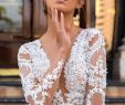 Mormon Wedding Dresses Rules Fresh Luxury Long Sleeve Wedding Dresses Plunging Neckline Lace Applique Crystal Desing 2017 Bridal Gowns Court Train Modest Wedding Dress