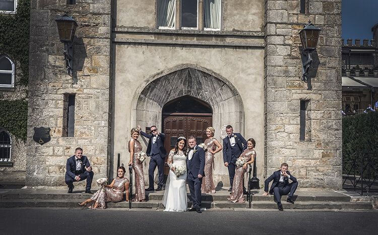 Morning Wedding Dresses Inspirational Glamorous Cabra Castle Wedding with Rose Gold Details by