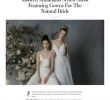 Nature Inspired Wedding Dresses Lovely Bridal Musings Modern Minimalist Styled Shoot Featuring