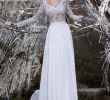 Nature Inspired Wedding Dresses Lovely Dionia Modern Satin Wedding Dress White