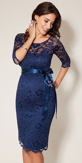Navy Blue Dresses to Wear to A Wedding Awesome Amelia Lace Maternity Dress Short Windsor Blue Maternity