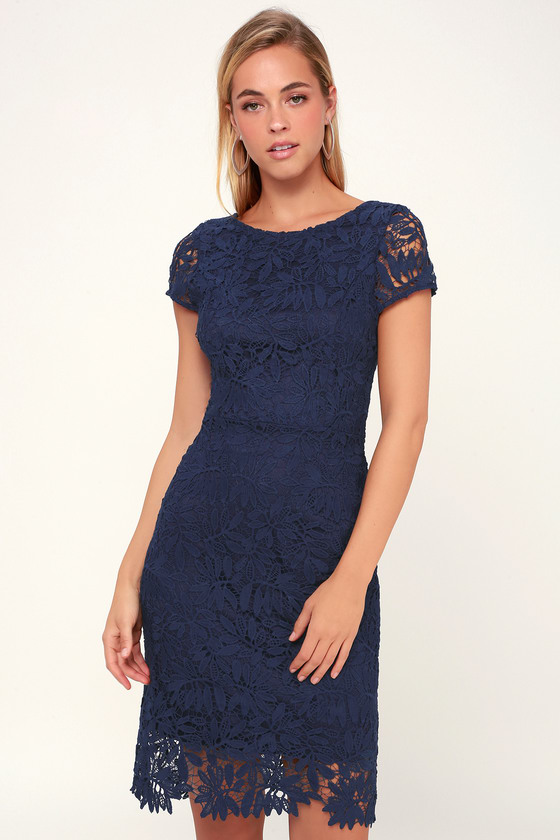 Navy Blue Dresses to Wear to A Wedding Luxury Lulus