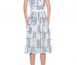 Neiman Marcus Wedding Guest Dresses Awesome Scoop Neck Window Dot Belted A Line Dress