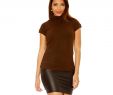 New Dresses Best Of Miss Wear Line Acrylic Turtle Neck top Short Sleeve