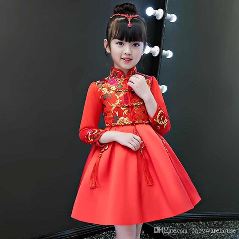 2019 new year girls clothes winter princess