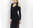 Nicole Miller evening Gowns Beautiful Stretchy Matte Jersey Scoop Keyhole Dress