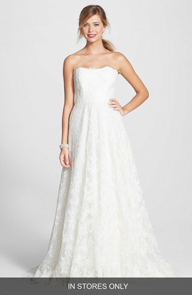 Nordstrom Bridal Dresses Best Of Women S Bliss Monique Lhuillier Lace A Line Dress