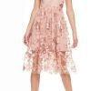 Nordstrom Dresses Wedding Guest Awesome Dress the Population Ally 3d Floral Mesh Cocktail Dress