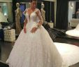 Not White Wedding Dresses Awesome 2018 Princess Sheer Long Sleeves Wedding Dress Ball Gown Lace Appliques Church formal Bride Bridal Gown Plus Size Custom Made Long Wedding Dresses Non