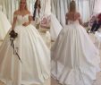 Off Shoulder Wedding Dresses Awesome Plus Size Ball Gown Wedding Dresses Sweetheart F Shoulder Lace Appliques Satin Backless Wedding Gowns Bridal Dresses Chapel Train Discount Wedding