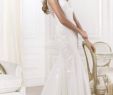 Off White Bridal Luxury Pronovias Lagera Wedding Dress Gown New