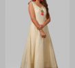 Off White Dresses for Weddings Awesome F White Silk Gota Anarkali
