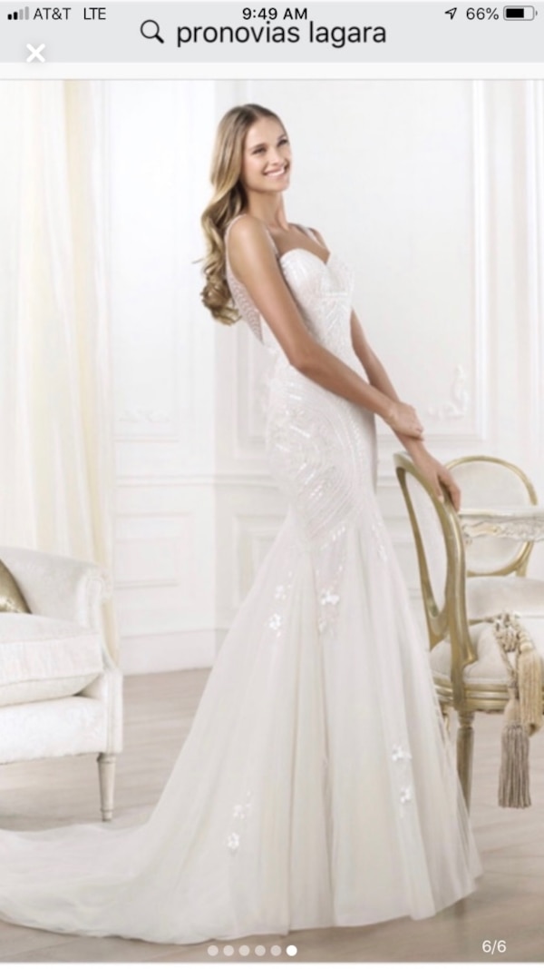 Off White Wedding Gown Unique Pronovias Lagera Wedding Dress Gown New