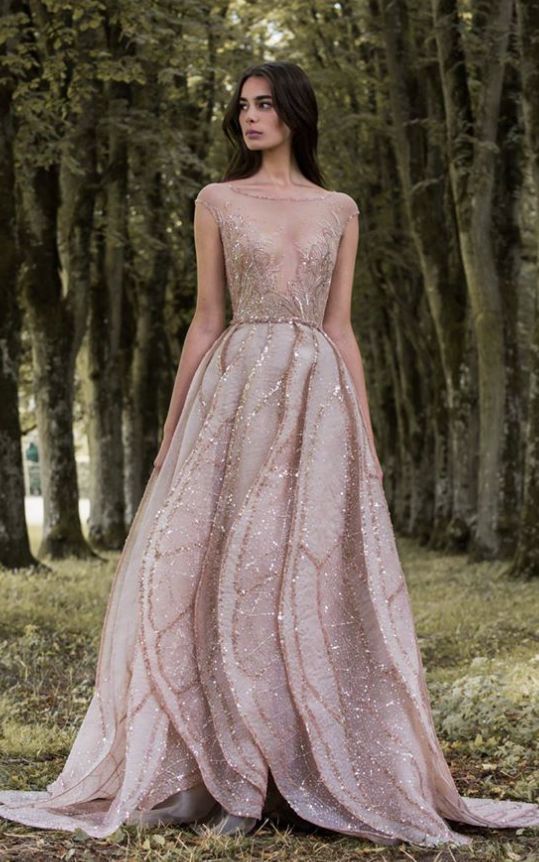 color wedding dresses elegantly unique gold embellished cap sleeve champagne colored wedding dress featured dress paolo sebastian yboxdat