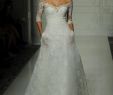 Oleg Cassini Wedding Dresses 2016 Elegant Lace Wedding Gowns with Sleeves Beautiful Sheer Sleeve