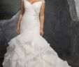 One Shoulder Mermaid Wedding Dress Beautiful Mori Lee Kori Style 3237 Dress Madamebridal