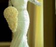 One Shoulder Mermaid Wedding Dress New 2016 Lace Mermaid Wedding Dresses Half Long Sleeves F the