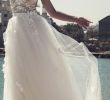 One Strap Wedding Dresses Luxury Glamorous One Shoulder Floral Applique Tulle Skirt Wedding