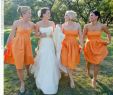 Orange Wedding Dresses New orange 2 Bridesmaid Dresses