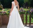 Organza Wedding Dress Elegant Style 3860 Beaded Embroidered Lace and organza A Line Gown