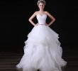 Organza Wedding Gowns Luxury White organza Wedding Dress – Fashion Dresses