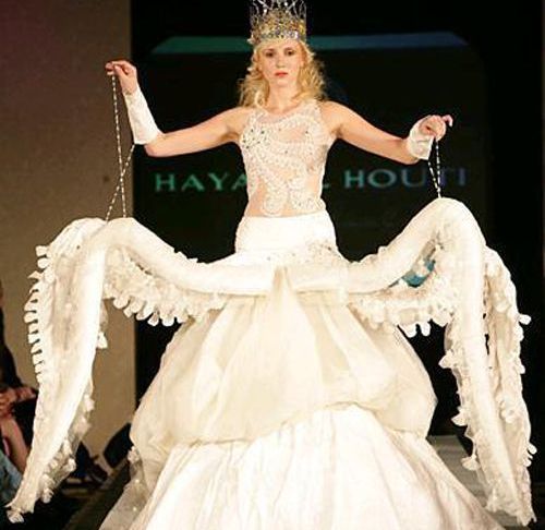 Outrageous Wedding Dresses Inspirational Funny Octopus Wedding Dress All Hallows