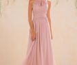 Outside Wedding Dresses for Guests Inspirational Blush 2017 Cheap A Line Lace Chiffon Bridesmaid Dresses A Line High Neck Backless Long Summer Beach Garden Wedding Guest evening Party Gowns Cheap