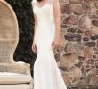Paloma Blanco Wedding Dresses Beautiful Contrasting Lace Wedding Dress Style 4747