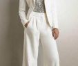 Pant Suit Wedding Dresses Lovely 2017 Bling Sequins Ivory White Pants Suits Mother the