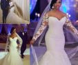 Pattern Wedding Dresses Awesome African Plus Size Wedding Dresses F the Shoulder Long Sleeves Lace Appliques Lace Custom Made Mermaid Wedding Gowns Cheap Bridal Dress Mermaid Gowns