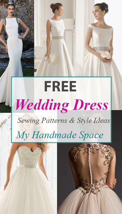 Pattern Wedding Dresses Luxury Free Wedding Dress Sewing Patterns