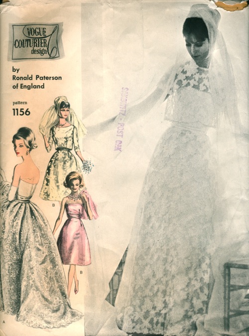 Pattern Wedding Dresses Luxury Vogue 1156 Vintage Sewing Patterns
