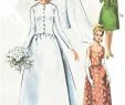Patterned Wedding Dresses Awesome 1960s Womens Wedding Gown & Jacket with Train Bridesmaids or