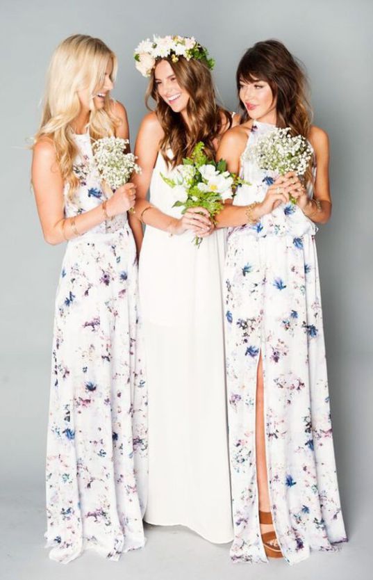 Patterned Wedding Dresses Awesome 38 Beautiful Spring Bridesmaids Dresses