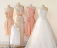 Patterned Wedding Dresses Beautiful Peaches and Cream is A Wedding Color Bination that is