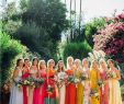 Patterned Wedding Dresses Luxury Colourful Maids Vintage Bridemaids In 2019
