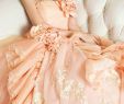 Peach Wedding Dresses New Essence Of A Woman