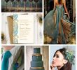 Peacock Wedding theme Bridesmaid Dresses Awesome Peacock Wedding Inspiration Mood Board Color Palette Teal