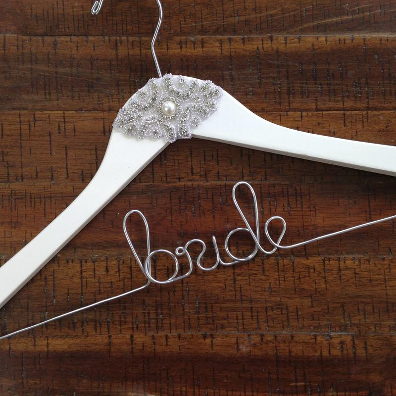 Personalized Hangers for Wedding Dresses New Personalized Bridal Shower and Engagement Gifts Foxblossom Co