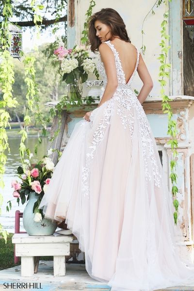 Pink Beach Wedding Dress Luxury Sherri Hill In 2019