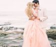 Pink Beach Wedding Dresses New Romantic Wedding On Beach Pink Wedding Dress