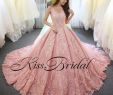 Pink Bridal Gowns Inspirational Pink Wedding Dress with Sleeves Inspirational Wedding Gowns